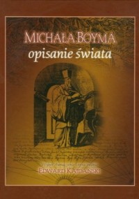 Michała Boyma opisanie świata - okładka książki