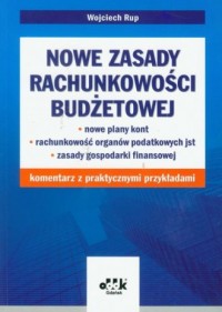 Nowe zasady rachunkowości budżetowej - okładka książki