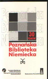 Poznańska biblioteka niemiecka - okładka książki
