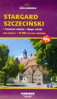 Stargard Szczeciński (plan miasta) - okładka książki