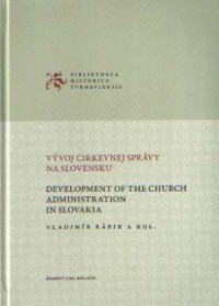 Vyvoj Ciirkevnej Spravy na Slovensku - okładka książki
