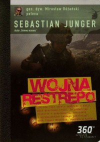 Wojna Restrepo - okładka książki