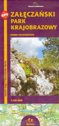 Załęczański Park Krajobrazowy (mapa - okładka książki
