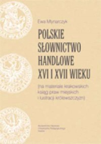 Polskie słownictwo handlowe XVI - okładka książki