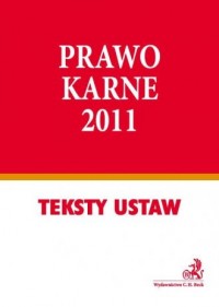 Prawo karne 2011 - okładka książki