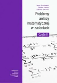 Problemy analizy matematycznej - okładka książki
