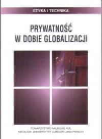 Prywatność w dobie globalizacji - okładka książki