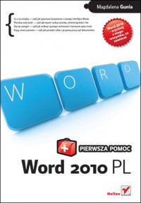 Word 2010 PL. Pierwsza pomoc - okładka książki