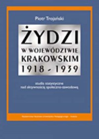 Żydzi w województwie krakowskim - okładka książki