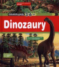 Dinozaury. Dzieciaki pytają 3-6 - okładka książki