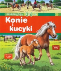 Konie i kucyki. Dzieciaki pytają - okładka książki