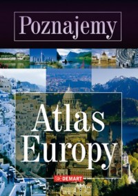 Poznajemy atlas Europy - okładka książki