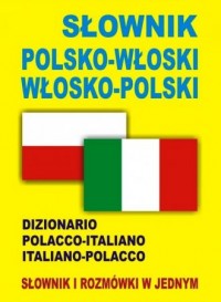Słownik polsko-włoski, włosko polski - okładka książki