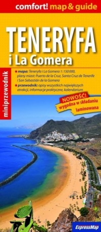 Teneryfa i La Gomera map & guide - okładka książki
