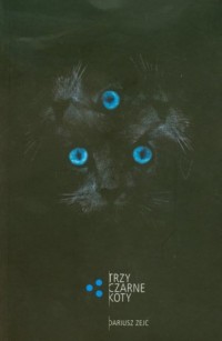 Trzy czarne koty - okładka książki