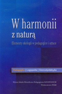 W harmonii z naturą - okładka książki