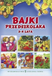 Bajki przedszkolaka. 3-4 lata - okładka książki