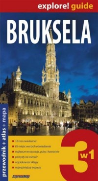 Bruksela 3 w 1 - okładka książki