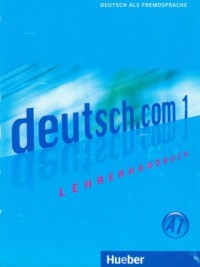 deutsch.com 1. Lehrerhandbuch - okładka podręcznika