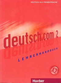 deutsch.com 2. Lehrerhandbuch - okładka podręcznika