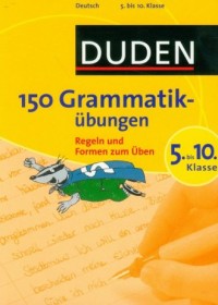 Duden 150. Grammatikubungen-ubungen - okładka książki