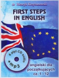 First Steps in English. Angielski - okładka podręcznika