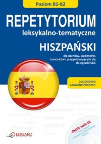 Hiszpański. Repetytorium leksykalno-tematyczne - okładka podręcznika