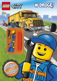 LEGO City 5+. W drogę! - okładka książki