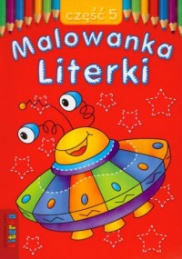 Literki Malowanka cz. 5 - okładka książki