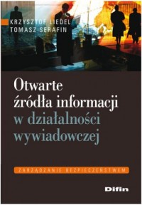 Otwarte źródła informacji w działalności - okładka książki
