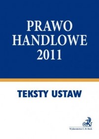 Prawo handlowe 2011 - okładka książki