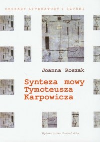 Synteza mowy Tymoteusza Karpowicza - okładka książki