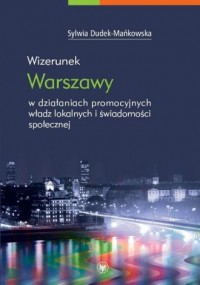 Wizerunek Warszawy w działaniach - okładka książki