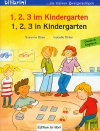 1,2,3 im Kindergarten - okładka podręcznika