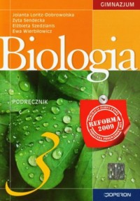 Biologia. Klasa 3. Gimnazjum. Podręcznik - okładka podręcznika