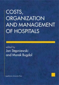 Costs, Organization and Management - okładka książki