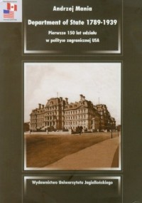Department of State 1789-1939 Pierwsze - okładka książki