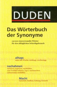 Duden. Das Worterbuch der Synonyme - okładka książki