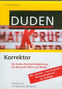 Duden. Korrektor (CD) - okładka książki