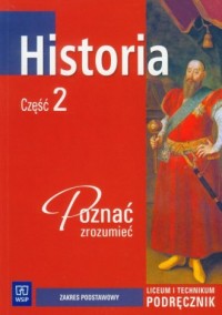Historia cz. 2. Liceum, technikum. - okładka podręcznika