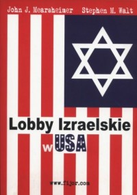 Lobby Izraelskie w USA - okładka książki