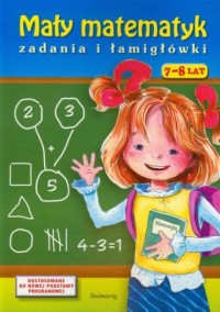 Mały matematyk. Zadania i łamigłówki - okładka podręcznika