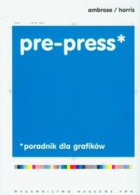 Pre-press. Poradnik dla grafików - okładka książki