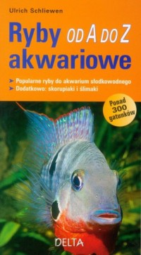 Ryby akwariowe od A do Z - okładka książki