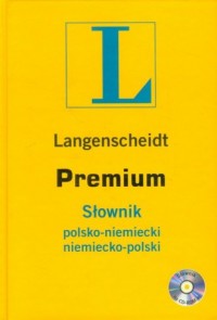 Słownik Premium polsko-niemiecki, - okładka podręcznika