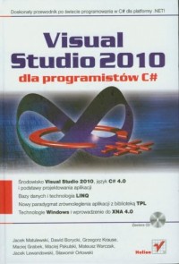 Visual Studio 2010 dla programistów - okładka książki