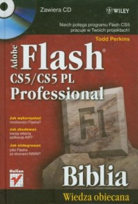 Adobe Flash CS5/CS5 PL Professional. - okładka książki