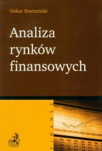 Analiza rynków finansowych - okładka książki