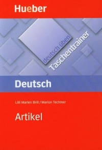 Deutsch uben. Taschentrainer Artikel - okładka podręcznika