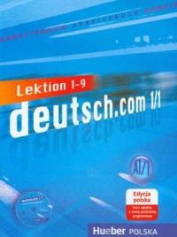 deutsch.com 1/1. Arbeitsbuch. Edycja - okładka podręcznika